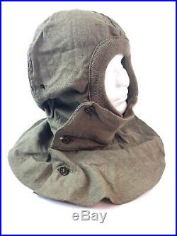 WWII WW2 US U. S. Gas Mask Hood, Original, Rare, Military, Army, Military, Vintage, War