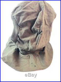 WWII WW2 US U. S. Gas Mask Hood, Original, Rare, Military, Army, Military, Vintage, War