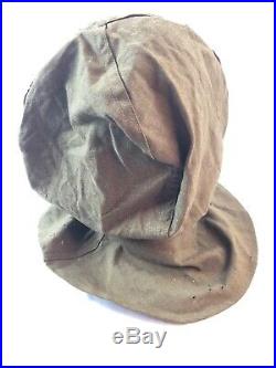 WWII WW2 US U. S. Gas Mask Hood, Original, Rare, Military, Army, Military, Vintage, War