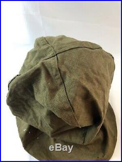 WWII WW2 US U. S. Gas Mask Hood, Original, Rare, Military, Army, Military, Vintage, War
