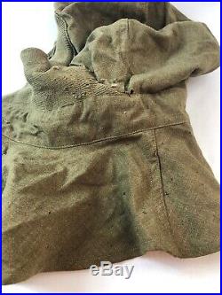 WWII WW2 US U. S. Gas Mask Hood, Original, Rare, Military, Army, Military, Vintage, War