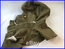 WWII WW2 US U. S. Gas Mask Hood, Original, Rare, Military, Army, Military, Vintage, War