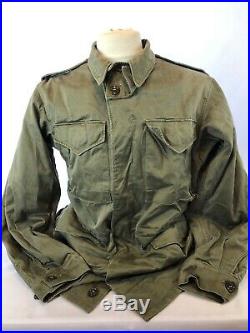 WWII WW2 US U. S. M43 Coat, Army, Military, Original, American, Field, Combat, War, Tunic