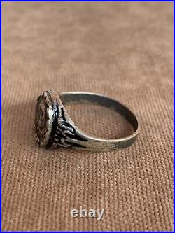 WWII WW2. Wehrmacht army artilleryman's ring. 1939-1945