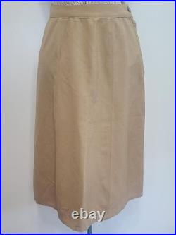 WWII Women's Army Khaki WAC Uniform Jacket & Skirt & Medals 1940s (B-36 W-24)