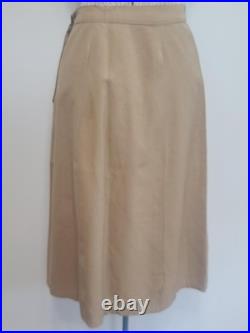 WWII Women's Army Khaki WAC Uniform Jacket & Skirt & Medals 1940s (B-36 W-24)