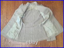 WWII Women's Army Khaki WAC Uniform Jacket & Skirt & Medals 1940s (B-36 W-24)