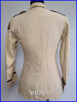 WWII Women's US ANC Army Nurse Corps Beige Uniform Jacket AS-IS (B-34 W-29)