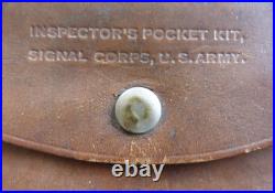 WWII era Inspector's Pocket Kit/Signal Corps, U. S. Army