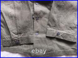 World War 2 Us Army Hbt Combat Shirt 13 Star Size 38r