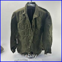 World War 2 WWII US Army Herringbone Twill 13 Star Button HBT Jacket