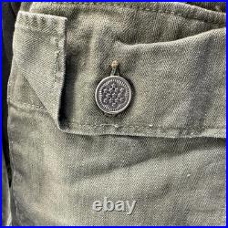 World War 2 WWII US Army Herringbone Twill 13 Star Button HBT Jacket