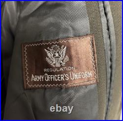 World War II 1942 U. S. Army officer's service coat/Trousers. Excellent Condition