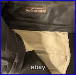 World War II 1942 U. S. Army officer's service coat/Trousers. Excellent Condition