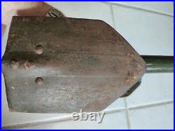 World War II AMES 1945 Army Trench Shovel GREAT CONDITION/ COMBAT USED