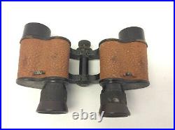 World War II Bausch Lomb USA 30mm Apert 6 Power US Army Signal Corps Binoculars