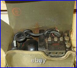 World War II Original Army Signal Corps Ee-8-b Telephone