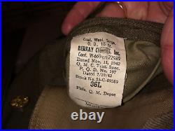 World War II US 5th Army Air Force Uniform Jacket Shirt & Pants with History