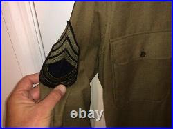 World War II US 5th Army Air Force Uniform Jacket Shirt & Pants with History