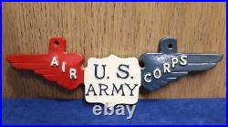 Ww II Us Army Air Corps License Plate Topper