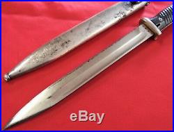 Ww2 German Army K98 Bayonet & Scabbard Matching Parade Gebruder Heller 1938