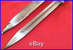 Ww2 German Army K98 Bayonet & Scabbard Matching Parade Gebruder Heller 1938