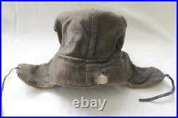 Ww2 Rkka Red Army Nkvd Early Model Ushanka Winter Cap With Enamel Star Very Rare