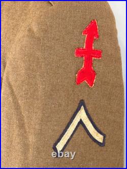 Ww2 Us Army Ike Jacket (mod) 6th Army And 32nd Inf. Div. Patches + Shirt