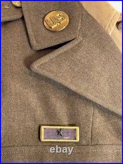Ww2 Us Army Ike Jacket (mod) 6th Army And 32nd Inf. Div. Patches + Shirt
