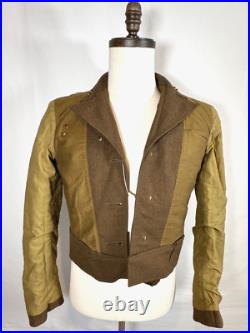 Ww2 Us Army Ike Jacket (mod) 6th Army And 32nd Inf. Div. Patches + Shirt