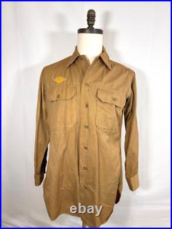 Ww2 Us Army Ike Jacket (mod) 6th Army And 32nd Inf. Div. Patches + Shirt
