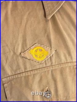 Ww2 Us Army Ike Jacket (mod) 6th Army And 32nd Inf. Div. Patches + Shirt