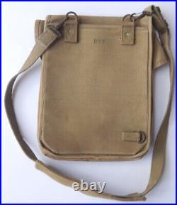 Ww2 Us Army Ww2 Usmc Canvas Map Case Bag Boyt Complete Named & Dated 1941