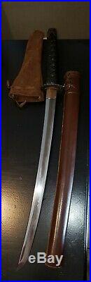 WwII Japanese Army officer's samurai sword FOR PILOT OR TANK CREW COCKPIT