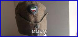 Wwii Hungary Army Original Hat Old Military Cap Cockade Badge Sign War Era Ww2