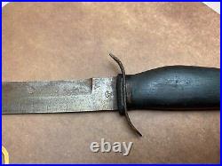 Wwii Red Army Original H-43 Scout Knife. Stamped Zlatoust 1943. Rare