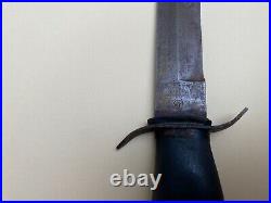 Wwii Red Army Original H-43 Scout Knife. Stamped Zlatoust 1943. Rare