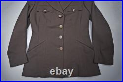 Wwii U. S. Army Wac Officer Uniform Jacket