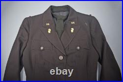 Wwii U. S. Army Wac Officer Uniform Jacket