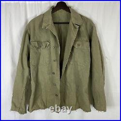 Wwii US Army 2nd Pattern Hbt Herringbone Jacket