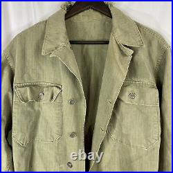 Wwii US Army 2nd Pattern Hbt Herringbone Jacket