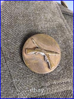 Wwii Us Army 43rd Division And 6th Army Patches Service Jacket Named Wwii Us Army 43rd Division And 6th Army Patches Service Jacket Named