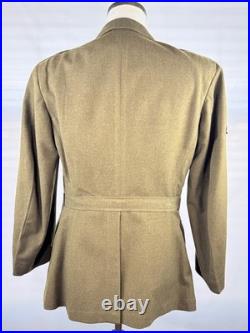 Wwii Us Army 43rd Division And 6th Army Patches Service Jacket Named