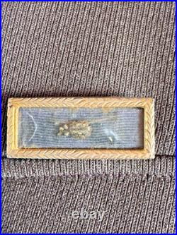 Wwii Us Army 4th Army Ssi Officers Jacket With Captains Bars Size 38r Named