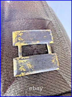 Wwii Us Army 4th Army Ssi Officers Jacket With Captains Bars Size 38r Named