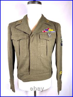 Wwii Us Army 95th Infantry Division Ike Jacket Dated
