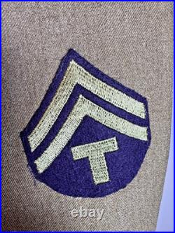 Wwii Us Army 95th Infantry Division Ike Jacket Dated