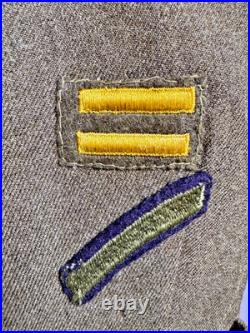 Wwii Us Army 95th Infantry Division Ike Jacket Dated