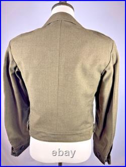 Wwii Us Army Enlisted Ike Jacket 1st Cavalry Division Dated & Named