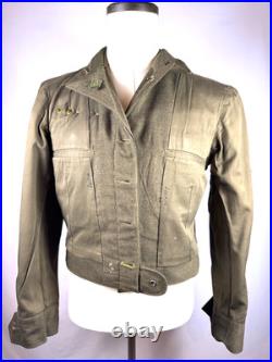 Wwii Us Army Enlisted Ike Jacket 1st Cavalry Division Dated & Named